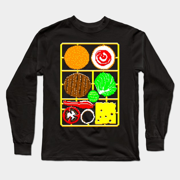 Make a Burger Long Sleeve T-Shirt by CoDDesigns